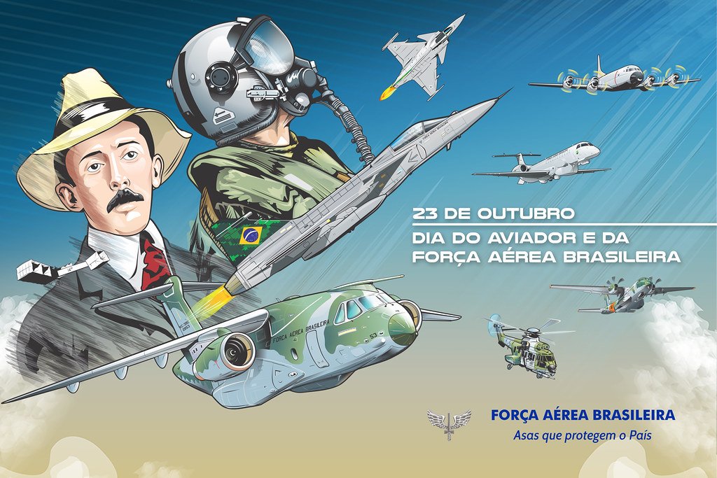 Poster Dia Do Aviador