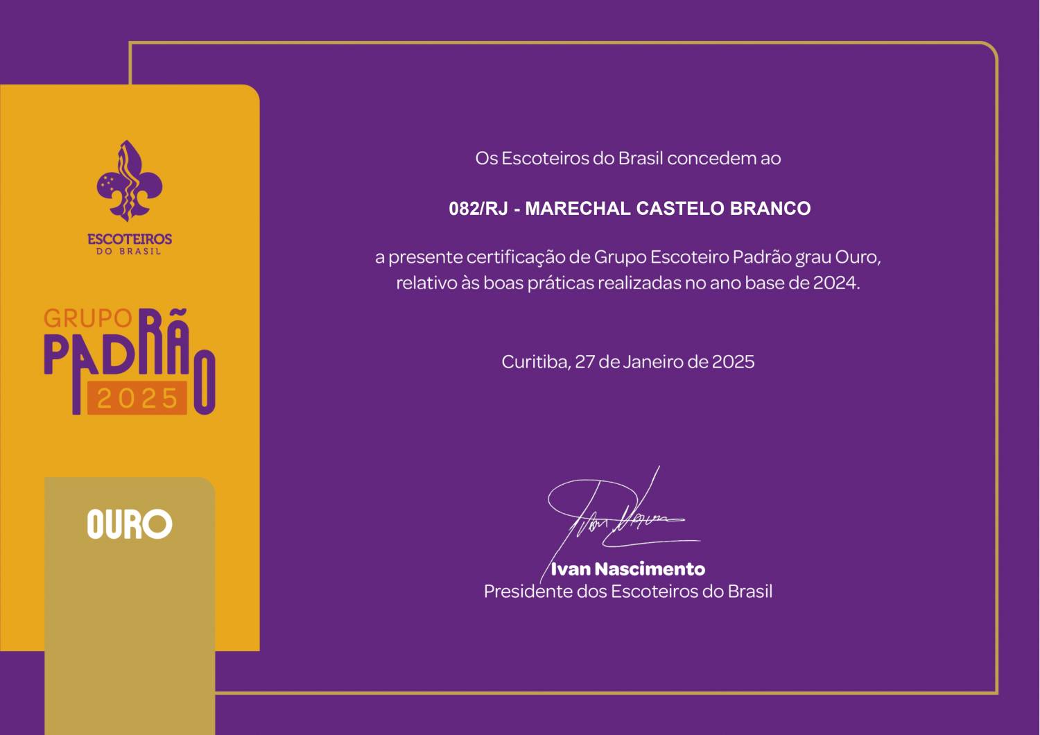 Certificado Grupo Padrao 2024 Page 0001