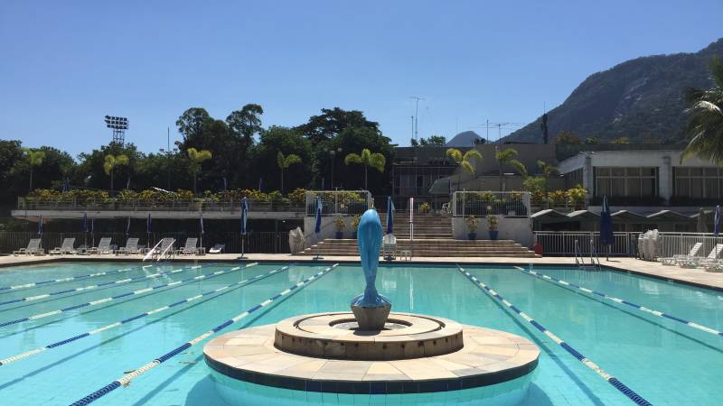 Manutenção da Piscina Social