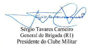Assinatura Clube Militar